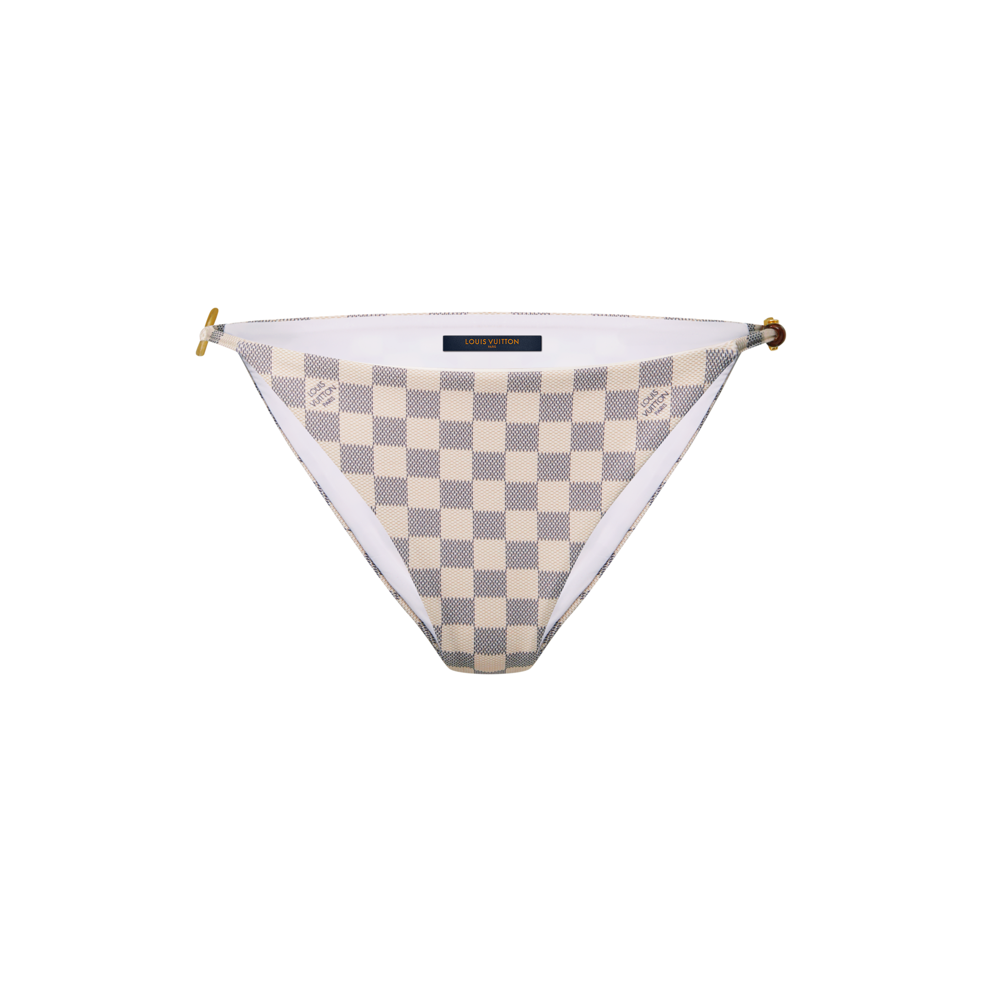 Calcinha de Biquíni Tanga Damier - Ready-to-Wear | LOUIS VUITTON ®